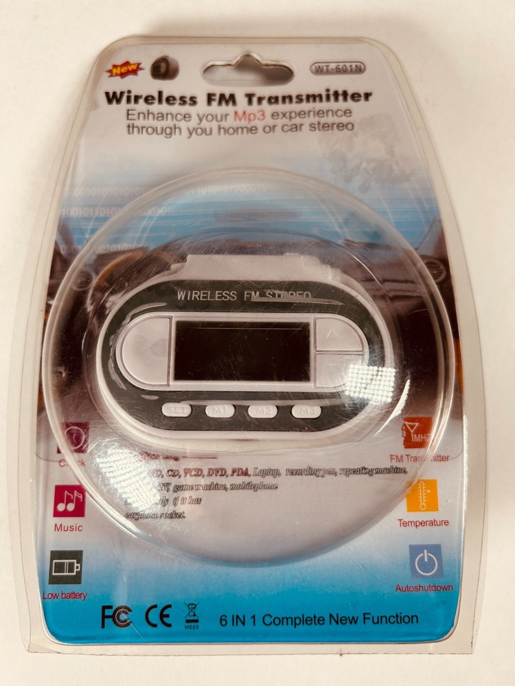 Wireless FM Transmitter WT-601N