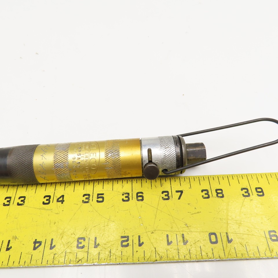 Cleco 3RSA10 Inline Pneumatic Screwdriver 1/4" Drive