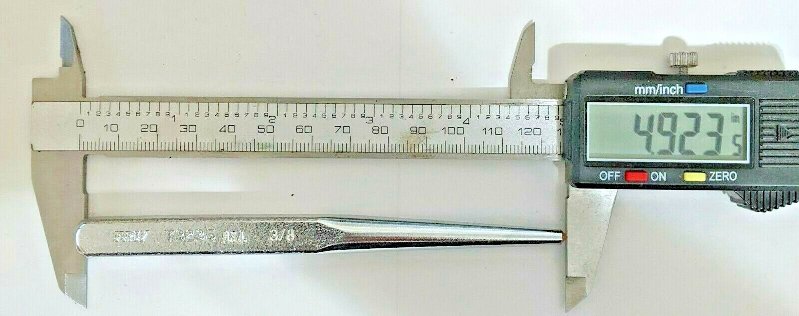 5" CENTER PUNCH [3/8 DIAMETER] VINTAGE TRW 73235 (QTY: 1) USA NOS