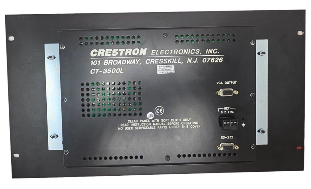 CRESTRON CT-3500L LARGE PICTURE TOUCH PANEL - TESTED!!