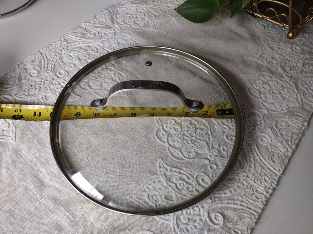 10" Gotham Replacement Lid only Vented Glass