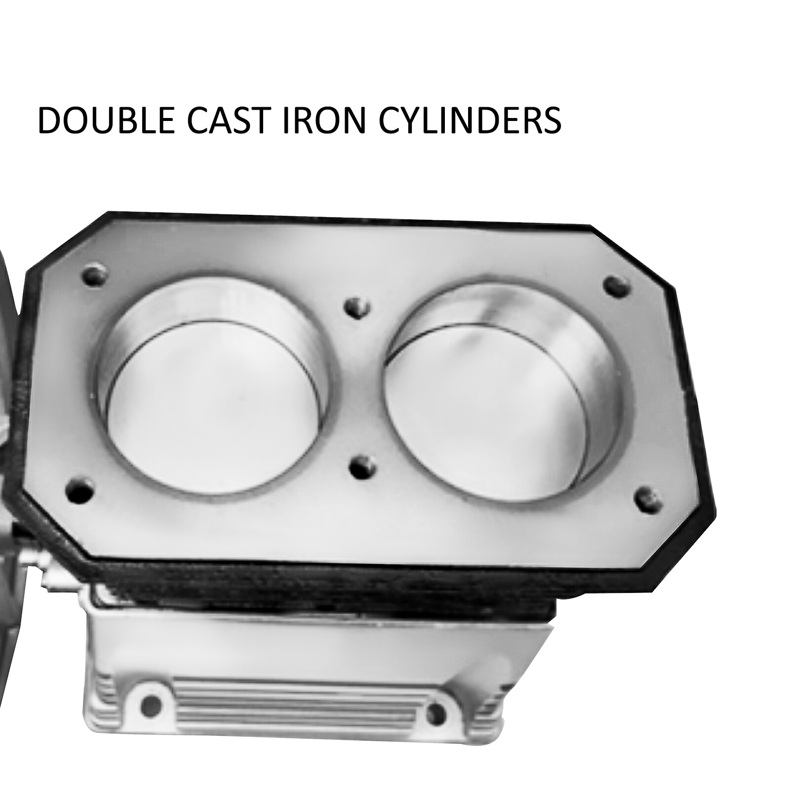 VEVOR Air Compressor Pump Motor 3HP Aluminum 160PSI 12CFM 2 Cylinder 1 Stage