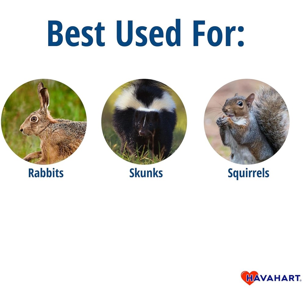 Compact Easy-Set Animal Trap - Ideal for Squirrels & Rabbits