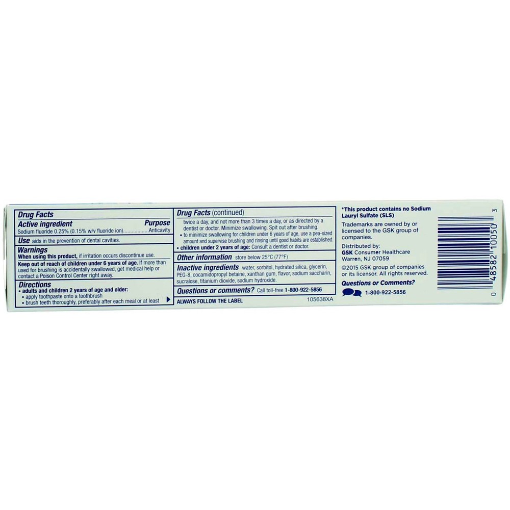 4 Pack Biotene Fluoride Toothpaste, Fresh Mint Original, 4.3 oz