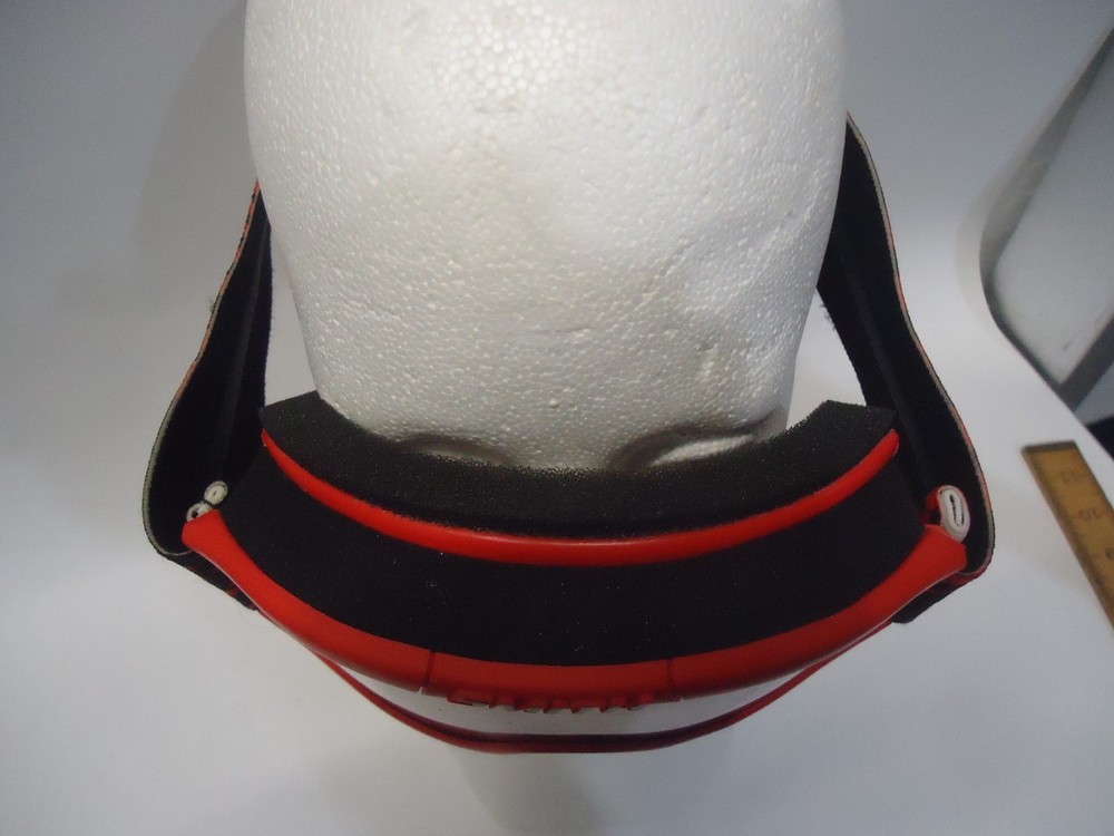 Smith Optics Ski Goggles Adjustable Ventilated Red Frame Great Shape