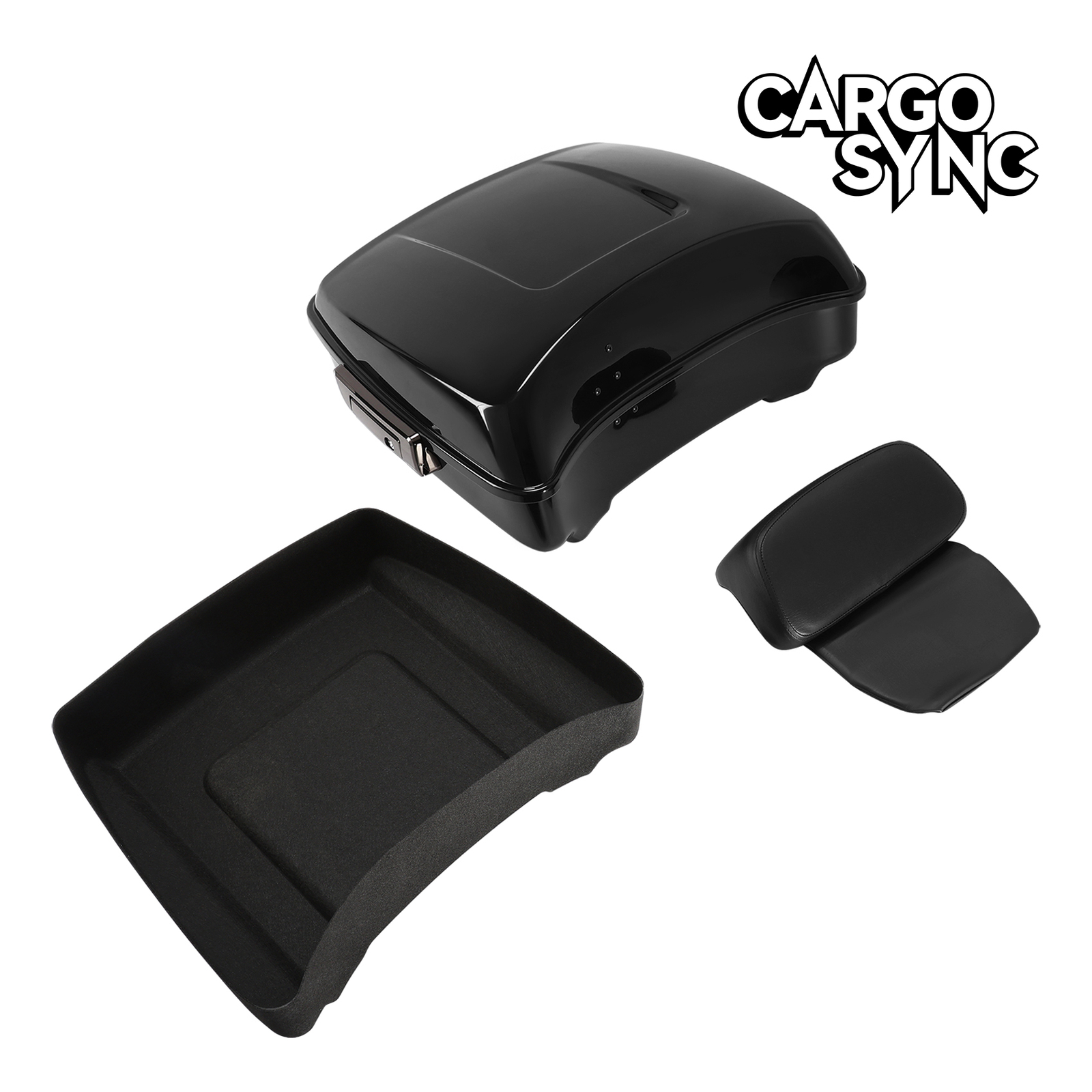 Razor Tour Pack with Slim Backrest Fit For Harley Touring Electra Glide '14-24