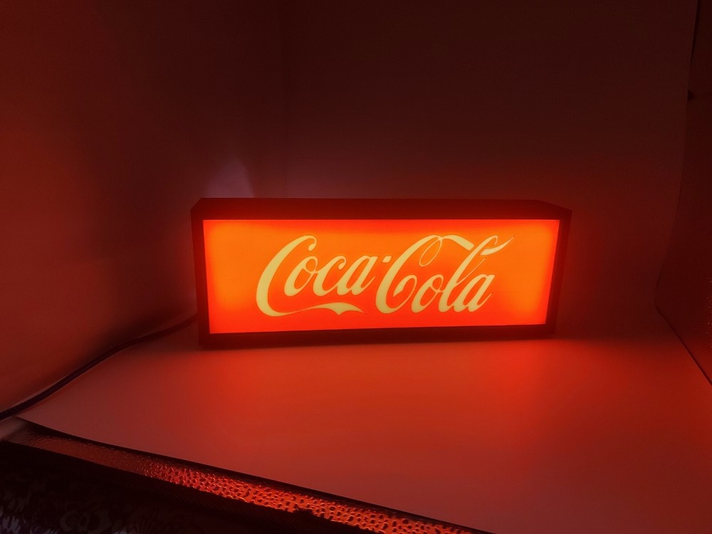Coca Cola Light Box (3d Printed)