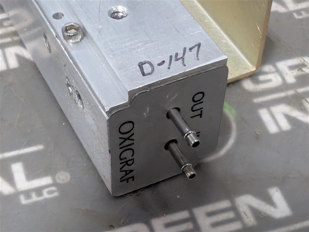 USED Oxigraf D-147 Oxygen Deficiency Analyzer Differential Pressure Module