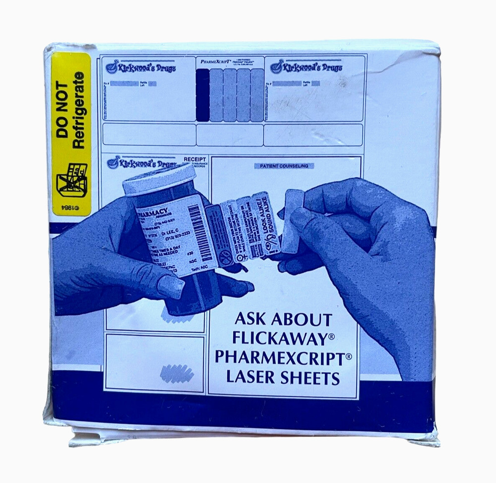 Do Not Refrigerate Warning Labels by Pharmex  - 1000 Count - Yellow