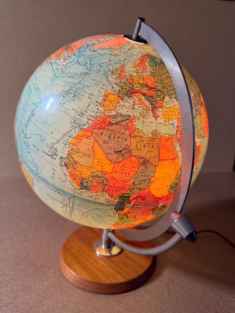 Nice Vintage Scan Globe Danish Dated 1972 Working Order
