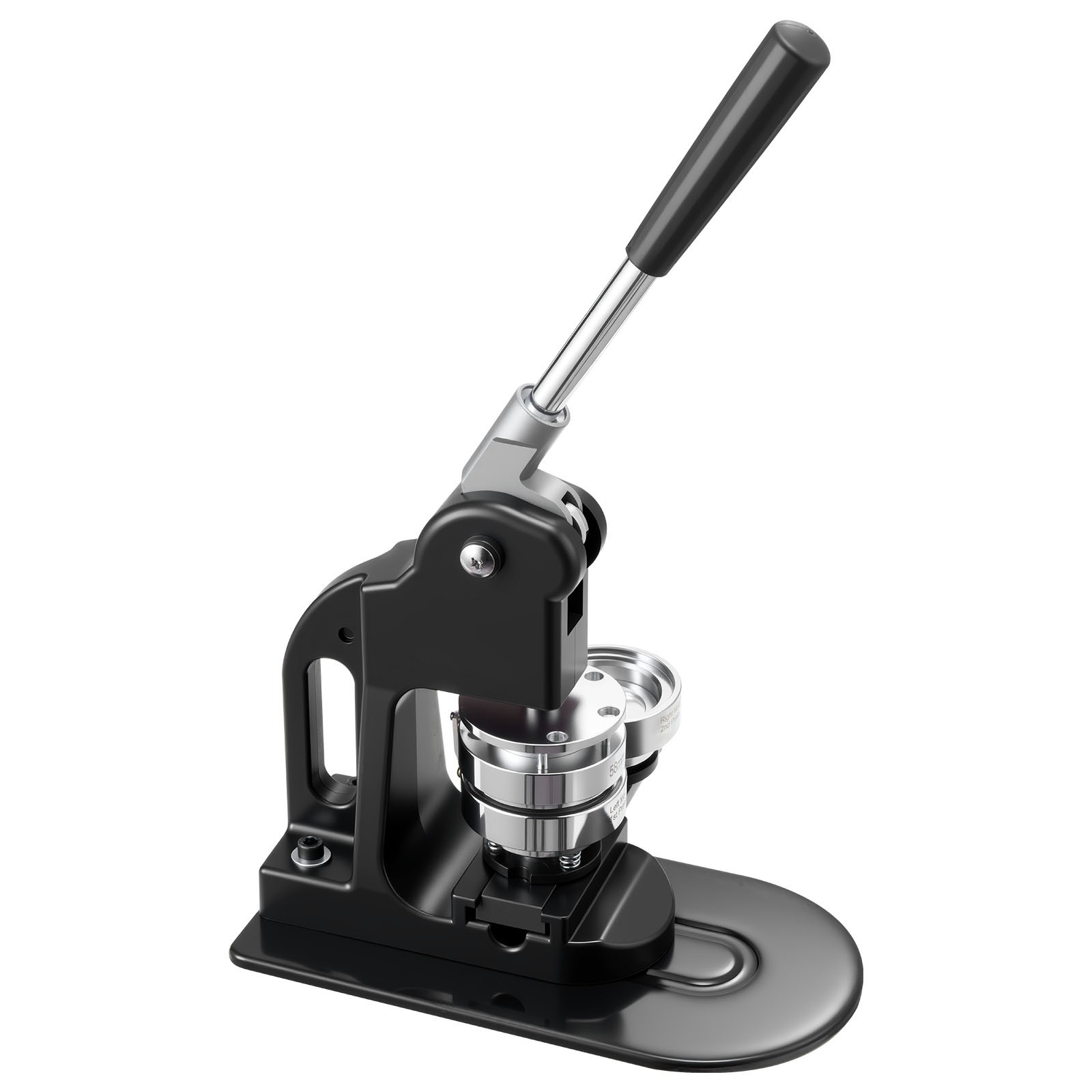 Uimoso Button Maker Machine with 2.25 in Mold and 500 Button Components, Black