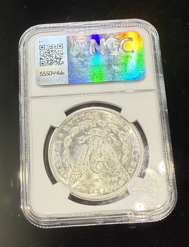 1881 S Morgan Silver Dollar NGC MS66 * STAR