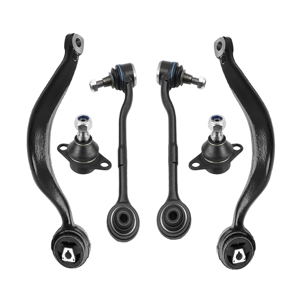 6pcs Front Lower Control Arm Ball Joint Suspension Kit Compatible with BMW E9...