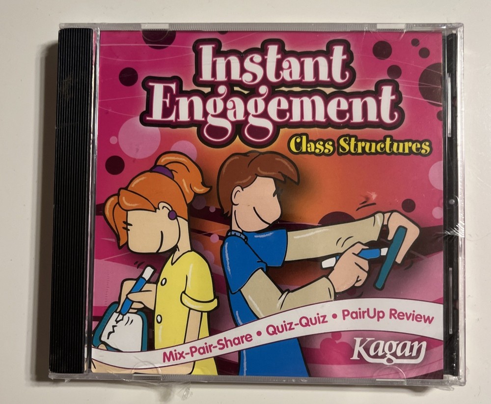 Kagan INSTANT ENGAGEMENT Class Structures (PC, Mac) Mix-Pair Share - Whiteboard