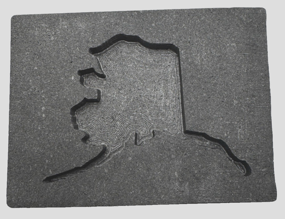 Graphite Ingot Mold For Casting 10 oz Gold Alaska