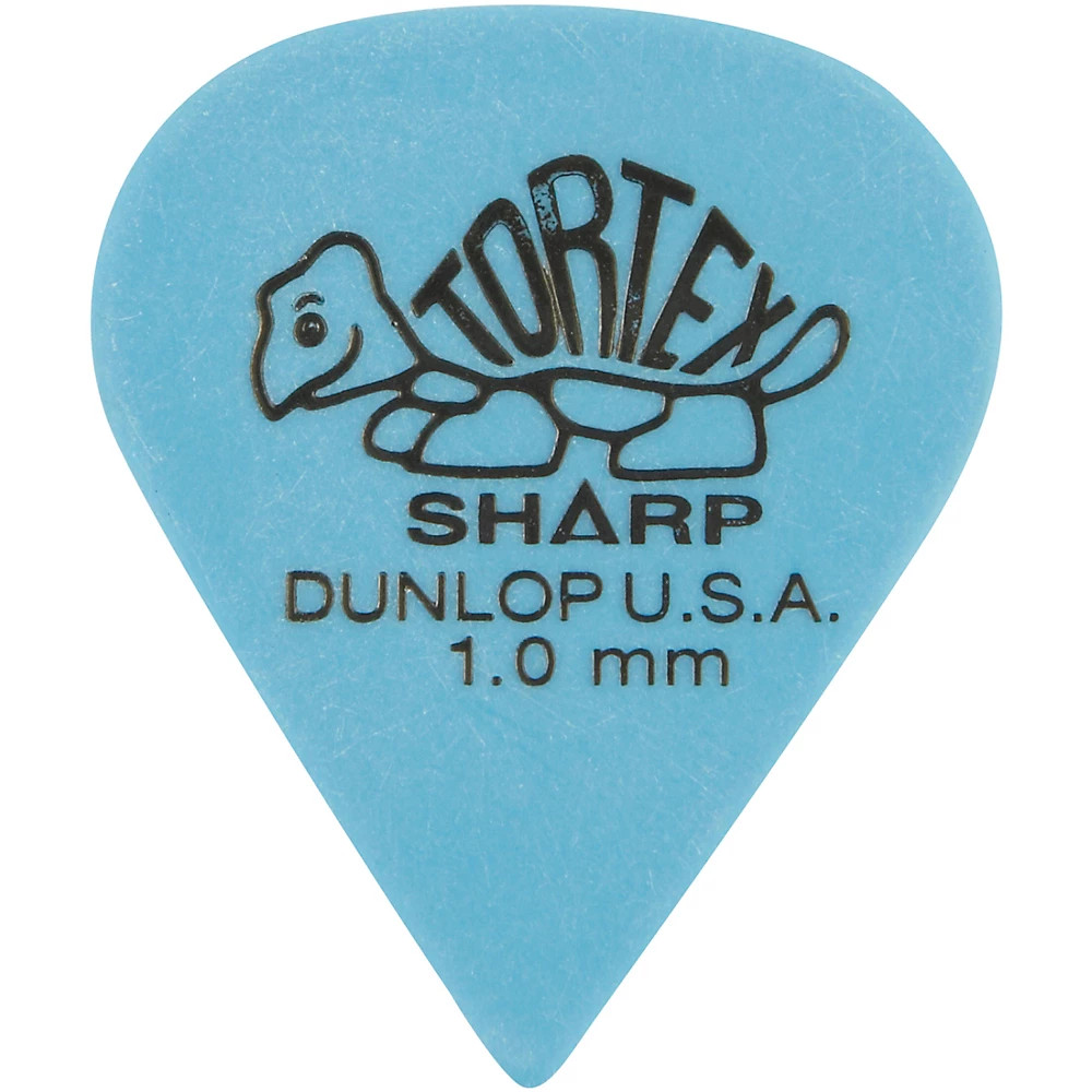 Dunlop Tortex Sharp Guitar Picks 1 Dozen 1.0 mm