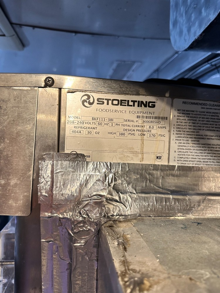 Commercial ice cream machine