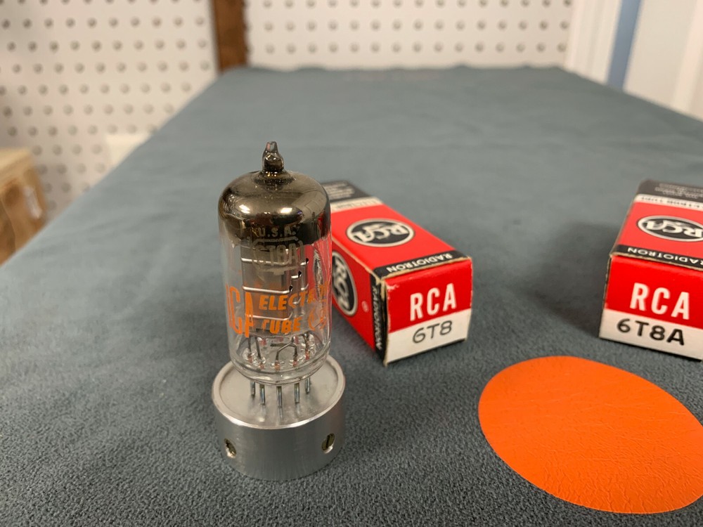 2x RCA 6T8 Matched Pair - Amplitrex Tested