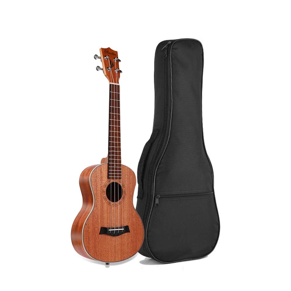 23in Ukulele Case, Waterproof Durable Ukulele Padded Bag with Adjustable Stra...