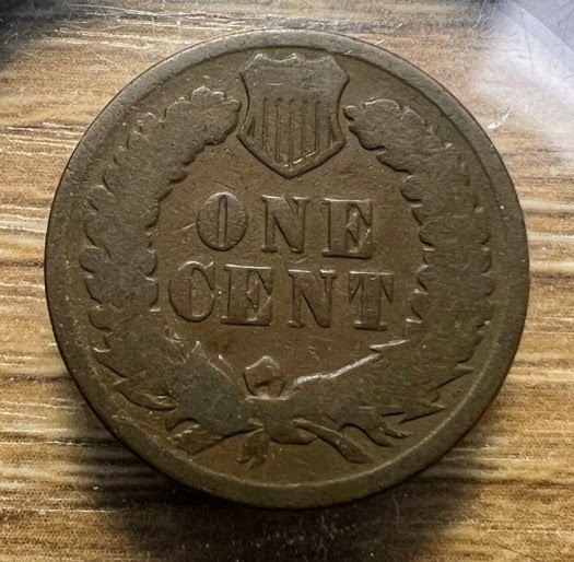 1889 Indian Head Cent - Actual Coin Shown - Free Shipping & Tracking INV#44