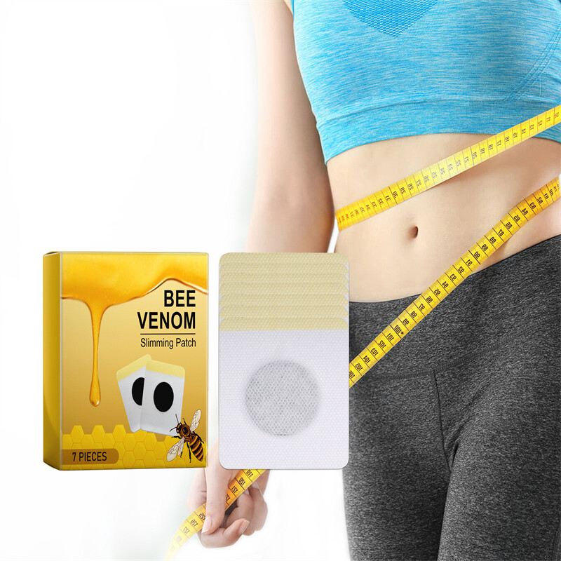 35PCS/5BOX Bee Venom Circulatory Drainage Slimming Patch NEW