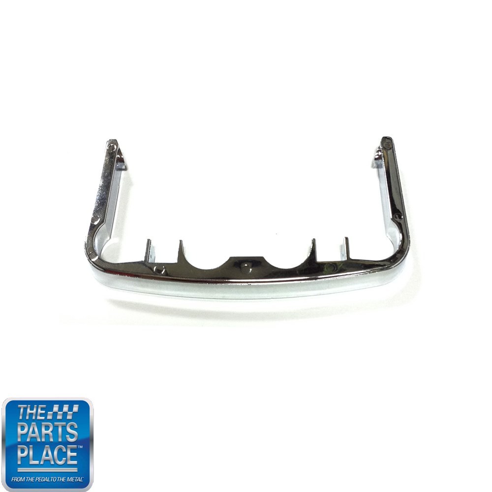 1970-77 Skylark / GS / GSX Auto Console Shifter Insert U-Shape Handle Chrome