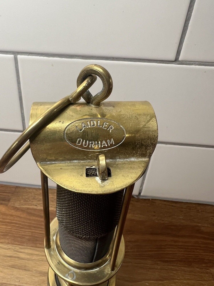 Laidler Durham Brass Miners Lamp - Mining (B)