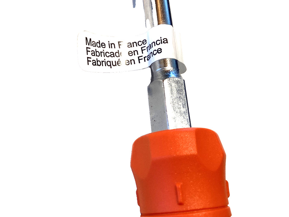 Mac Tools NEW ORANGE Soft Grip Flat Tip Screwdriver 1/2” Tip 13” Long PKRB8DO-S