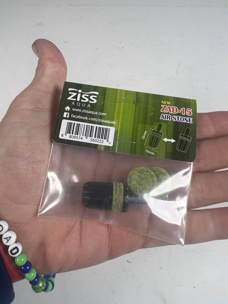 Ziss Aqua ZAD-15 Air Stone Adjustable Sinking Diffuser New in Package