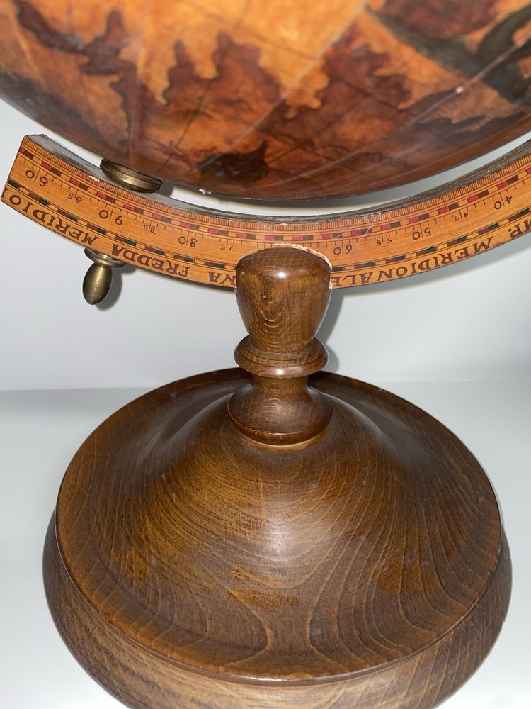 Olde World Globe Vintage Made In Italy