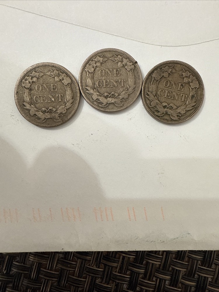 1858 Flying Eagle Cent Penny 1c US