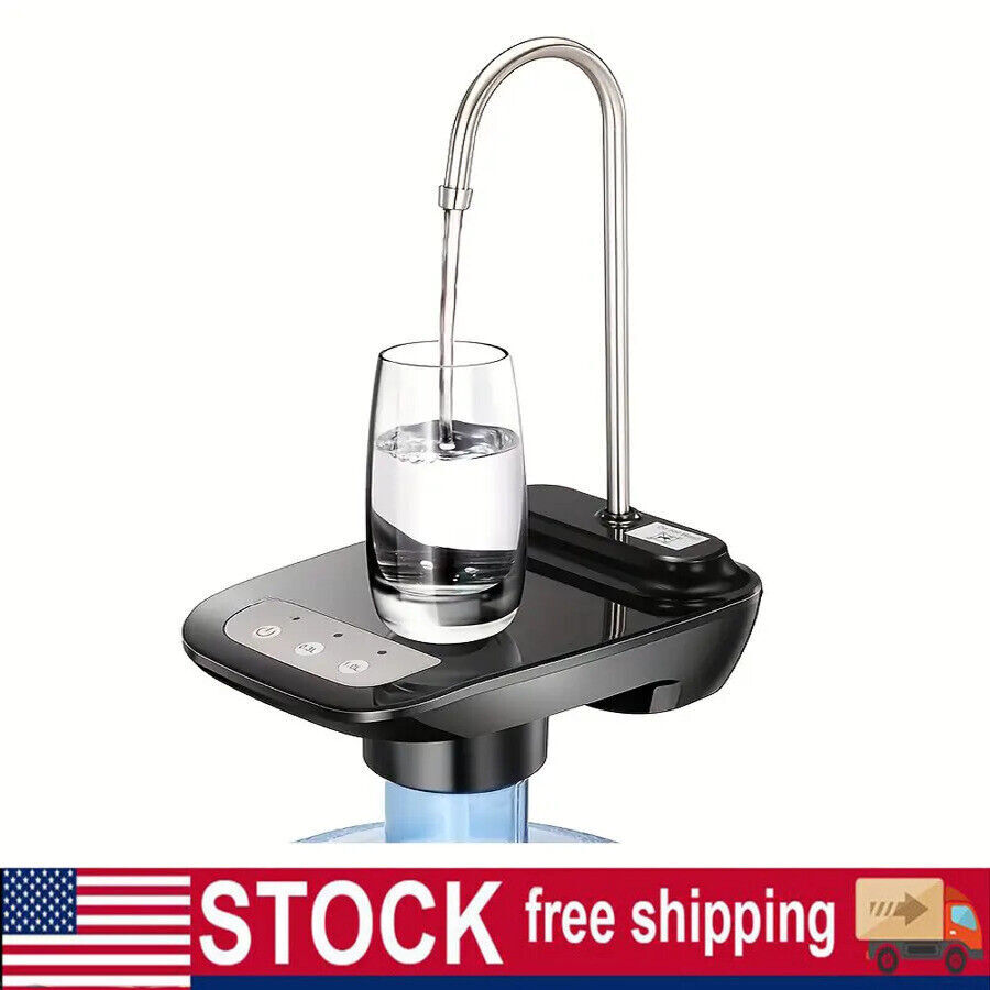 Water Bottle Switch Pump Electric Automatic Dispenser 5 Gallon USB Universal US