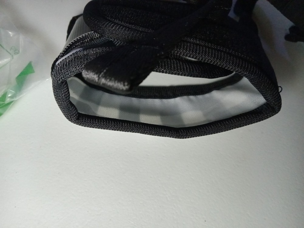 HEELE Dog Muzzle,Soft Nylon Print Muzzle Air Mesh Breathable Adjustable