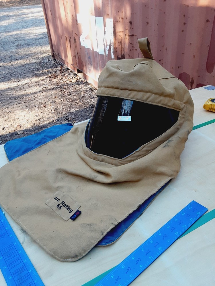 Workrite Work Rite Flame Resistant Hood CSA Helmet fire fighting? arc welding?