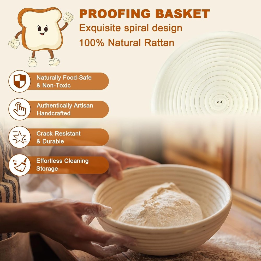 Sourdough Starter Kit Bread Baking Supplies Beginner Gift Set
