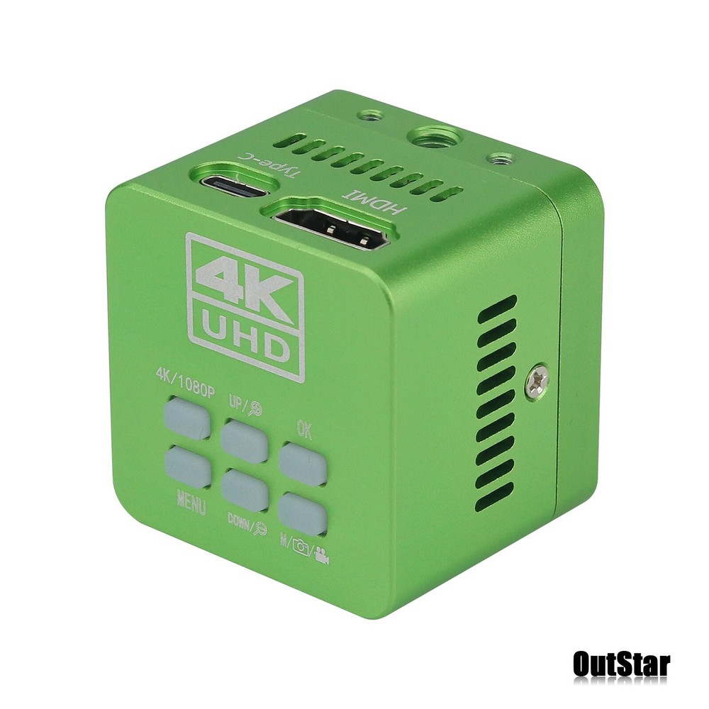 USB Digital Video Microscope Camera 4K 41MP HDMI-compatible 150X C Mount Lens