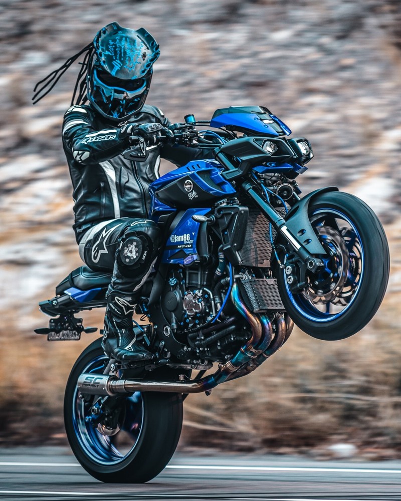 TOP PREDATOR MOTORCYCLE HELMET FIRE STYLE (DOT & ECE CERTIFIED)