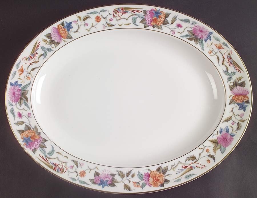 Minton Donovan Bird Oval Serving Platter 330168