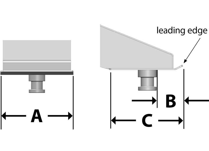 PullRite 331706 Quick Connect Capture Plate for 12" Wide Fabex Pin Boxes