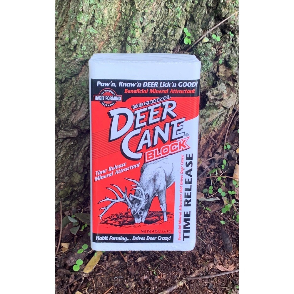 (2 pack) Deer Cane Block Deer Attractant - Fast & Easy to Use All