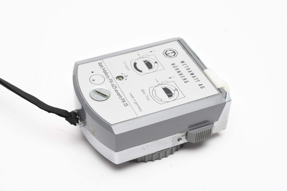 Metrastar incident light meter, case, tested, accurate, works!