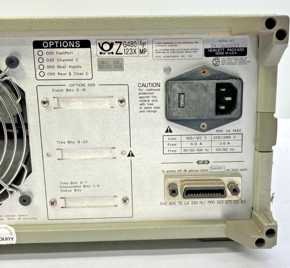 HP Agilent 5372A Frequency and Time Interval Analyzer