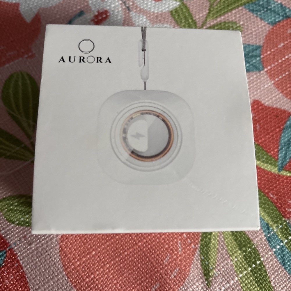 Aurora Smart Ring Size Silver 10