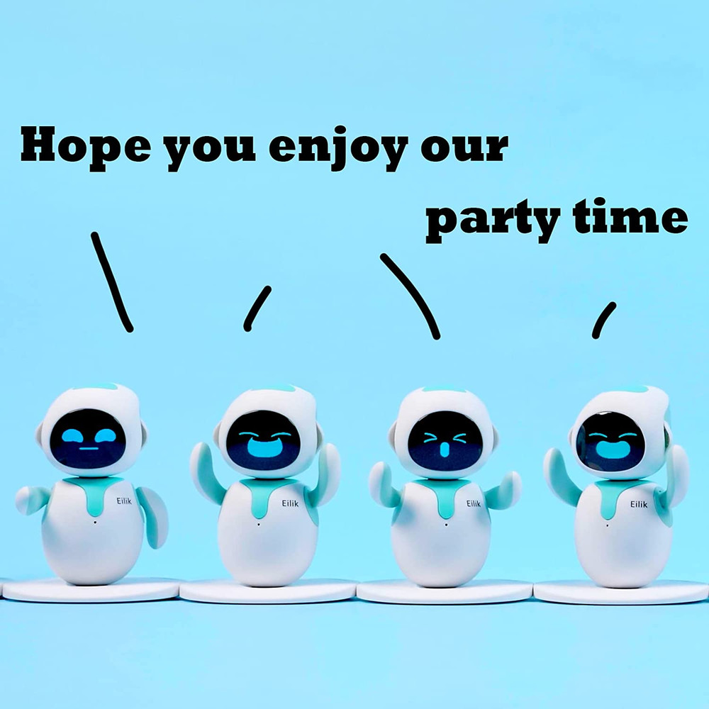 Eilik – Cute Interactive Robot Pets for All Ages, Ideal Gift Choice!