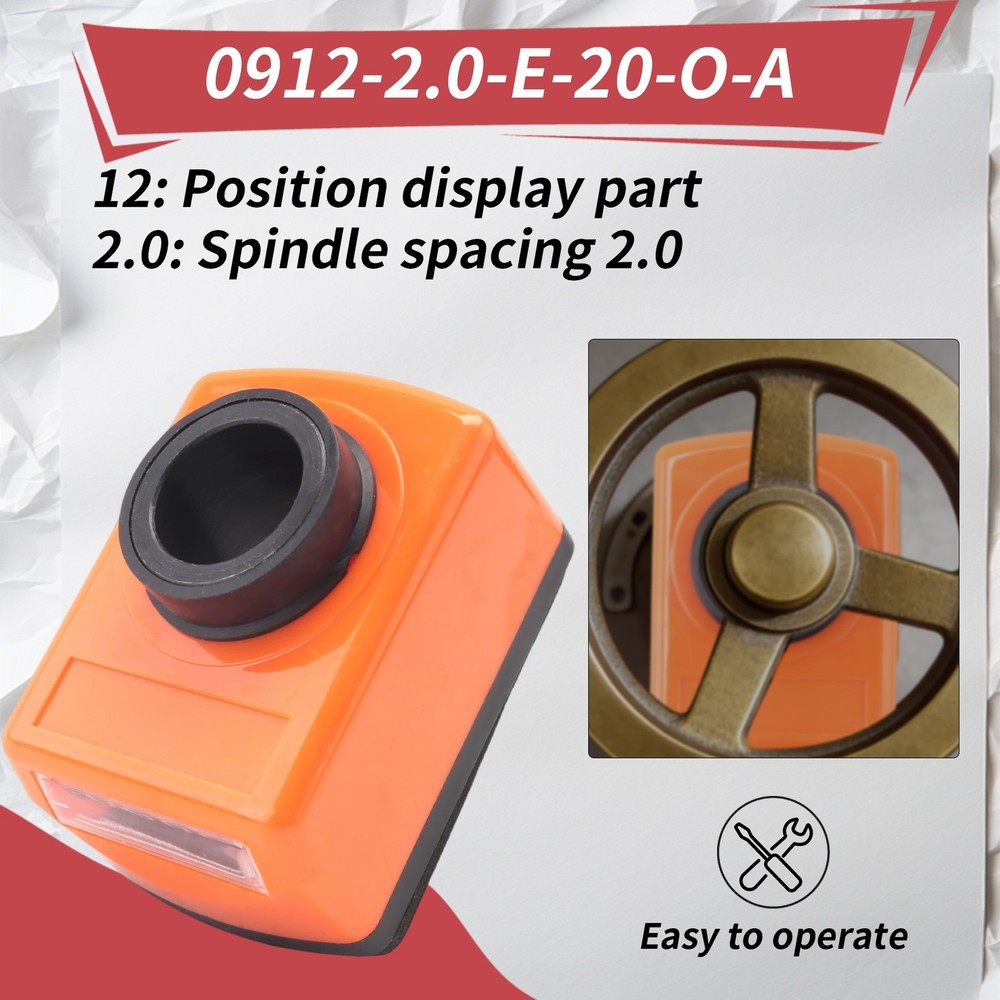 09 Type Lathe 20mm Shaft Hole Digital Position Indicator Position Indicator5848
