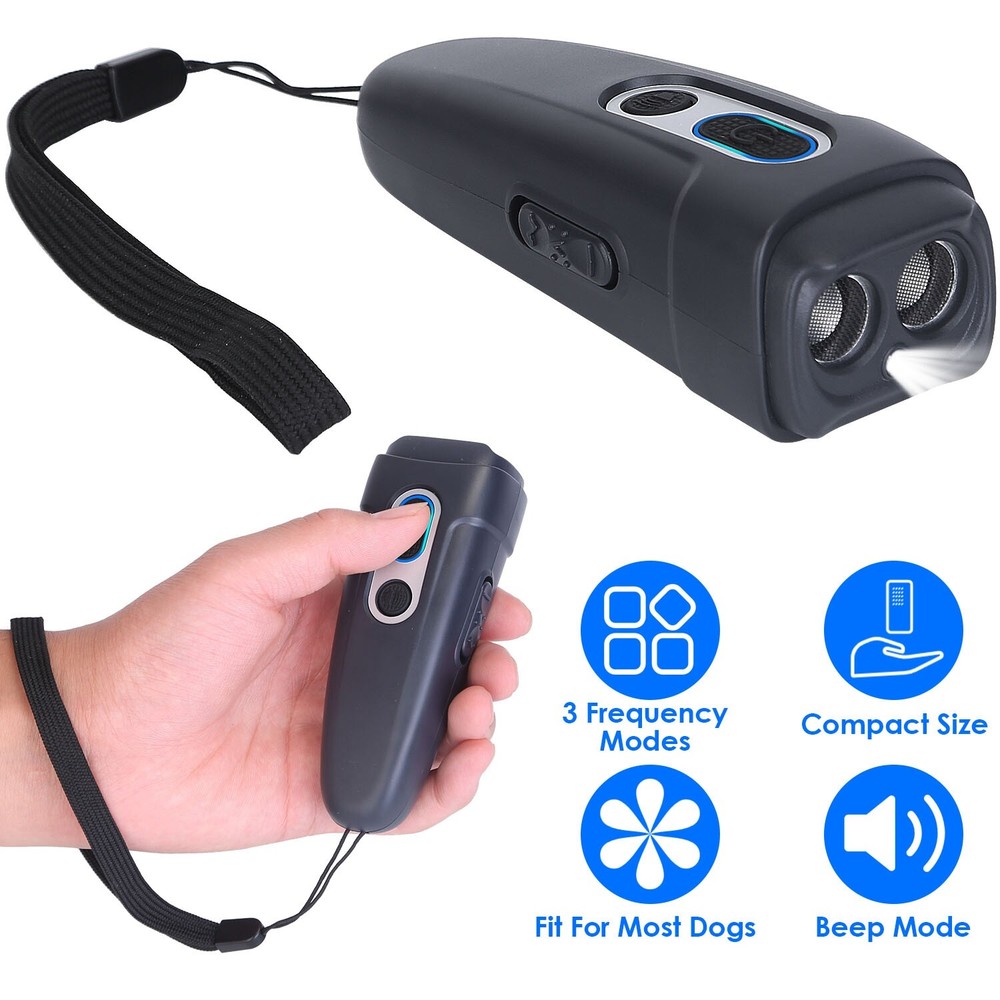 4 Mode Training Anti Barking Device Ultrasonic Dog Training Bark Control Device