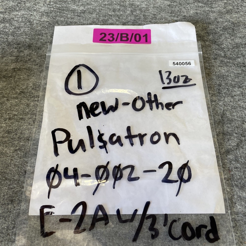 Pulsatron 04-002-20 E-2A W/3 Cord component New