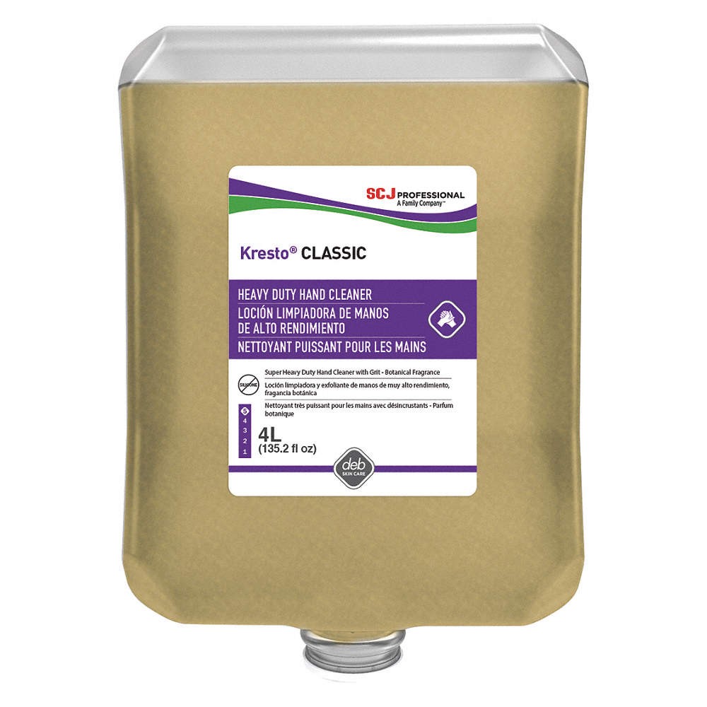 SC JOHNSON PROFESSIONAL KCL4LTR Hand Cleaner,Beige,4 L,,PK4 45GY55