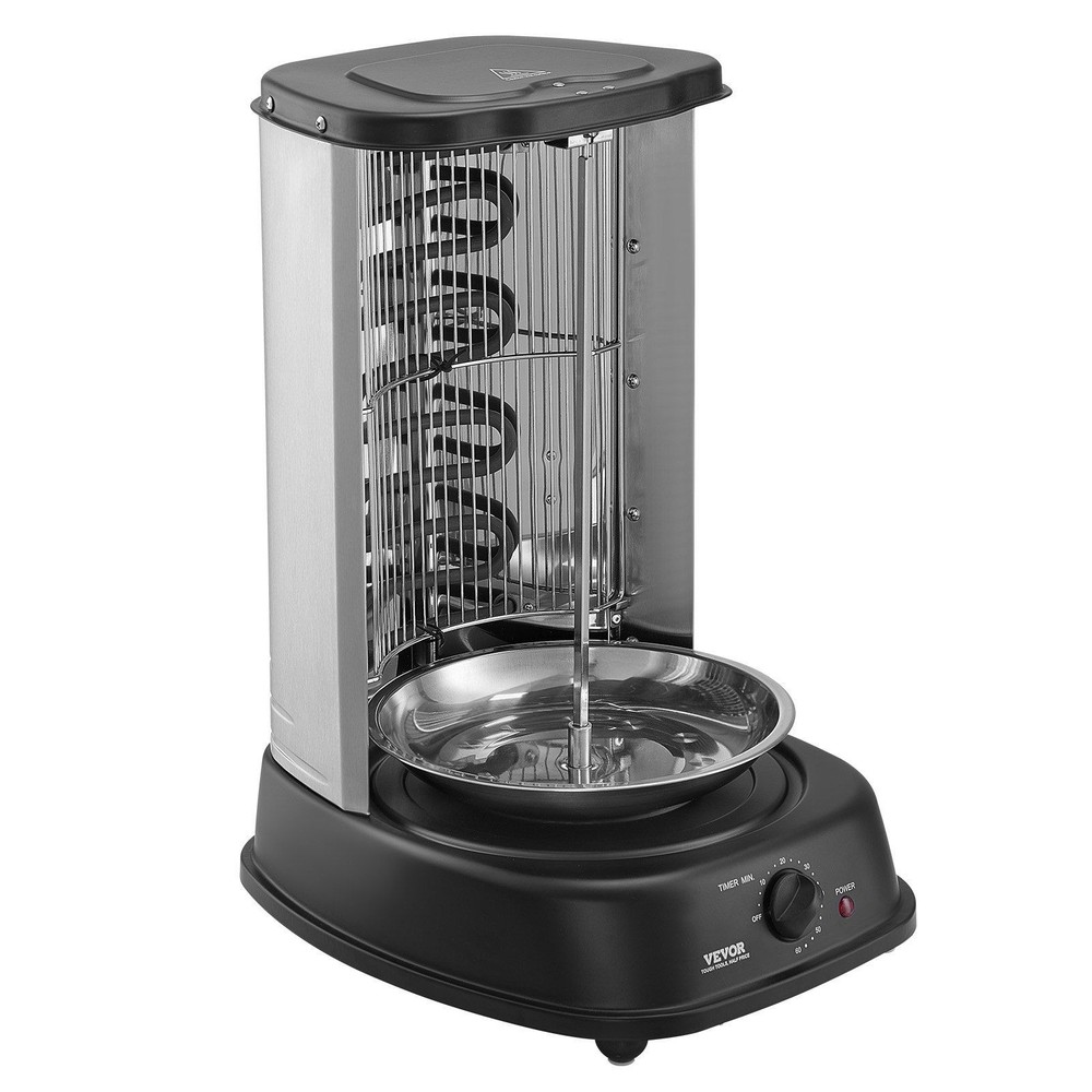 Complete Electric Doner Grill Kit 360° Turn Rotating Chicken Function