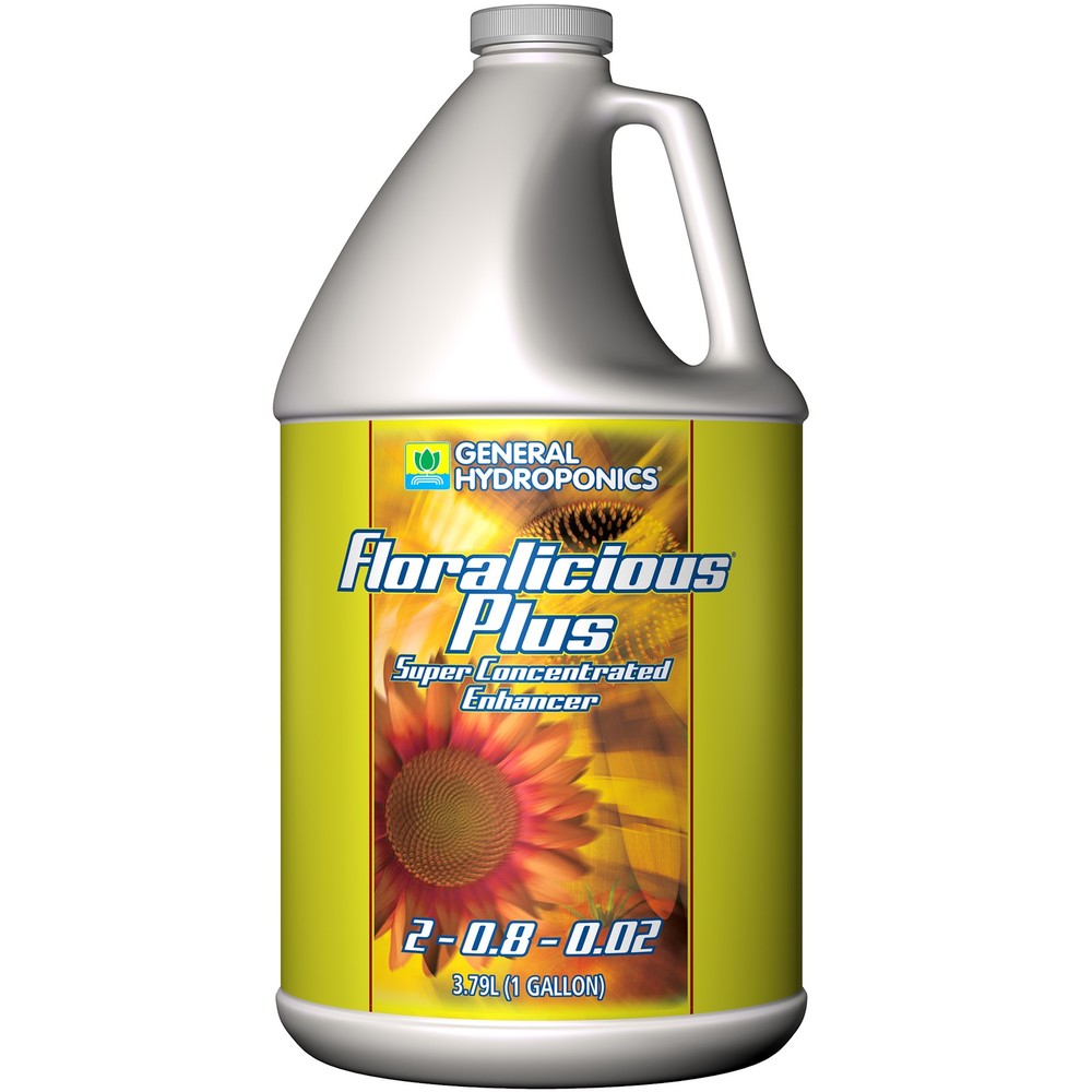 General Hydroponics Floralicious Plus Gallon -GH microbe root grow nutrient